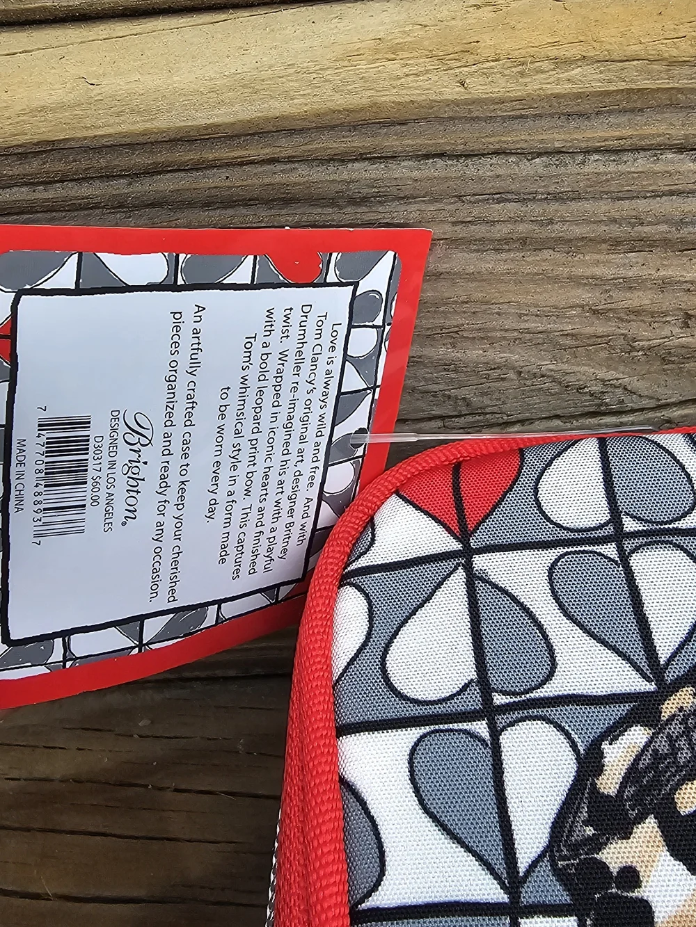 Brighton Wild Love Leopard Cosmetic Box